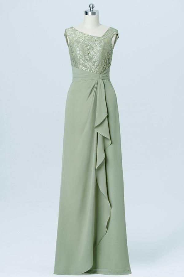 Pale Green Mother of the Bride Dresses